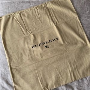 Large Burberry Dust Bag